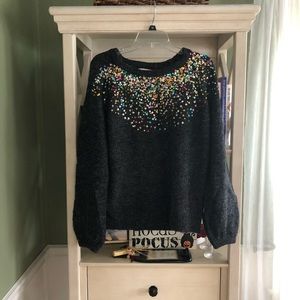 Sequin sweater